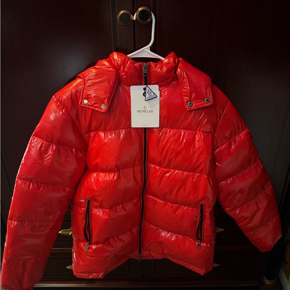 Moncler Shiny Red Jacket
